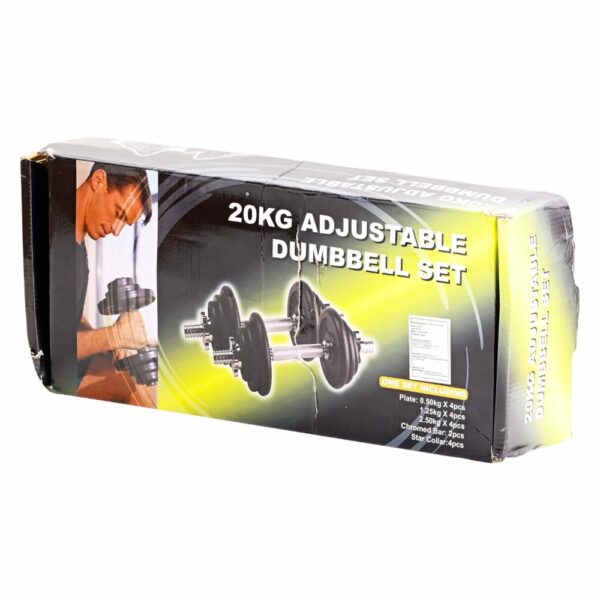 Juego De Pesas Mancuernas Ajustables RISING 20 Kg - Imagen 3