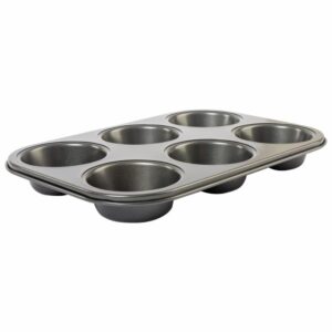 Molde 6 Muffins Gris RL INDUSTRY 32 X 22CM