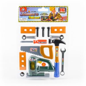 Juego De Herramientas Pequeño Carpintero KA SHUN 16 Piezas