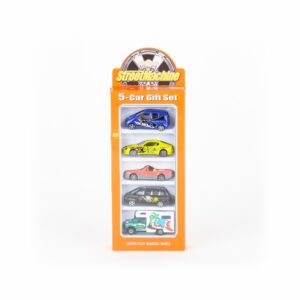 Set De Vehículos STREET MACHINE Incluye 5 Autos