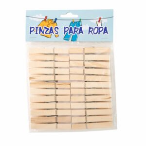 Pinzas Para Ropa De Madera MUDANJIANG Unidad