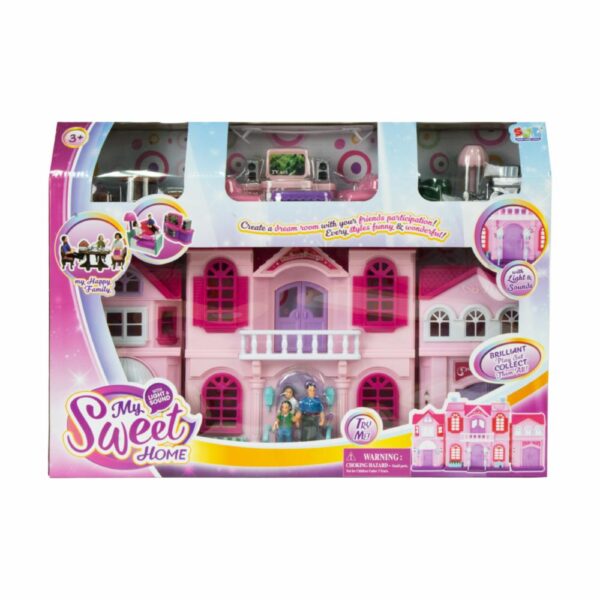 Casa De Muñecas SHUN FENG LONG TOYS Incluye Accesorios