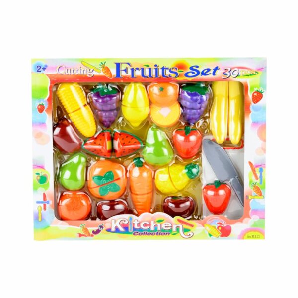 Set De Juego Corta La Fruta KITCHEN COLLECTION 30 Piezas