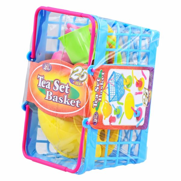 Set De Juego Hora Del Té En Canasta KITCHEN COLLECTION 25 Piezas - Imagen 3