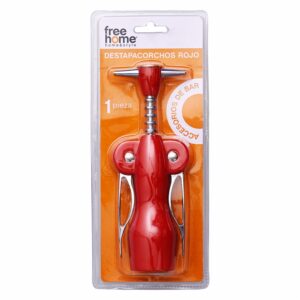 Destapacorchos Manual Rojo FREE HOME Unidad
