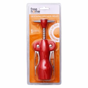 Destapacorchos Manual Rojo FREE HOME Unidad