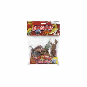 Set De Juego Animales Prehistóricos ANIMAL WORLD 5 Piezas