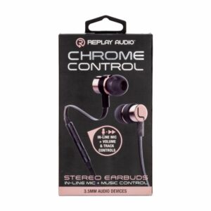 Audífonos In-Linea RPA-SHF7PG REPLAY AUDIO Con Cable