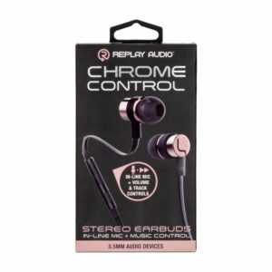 Audífonos In-Linea RPA-SHF7PG REPLAY AUDIO Con Cable