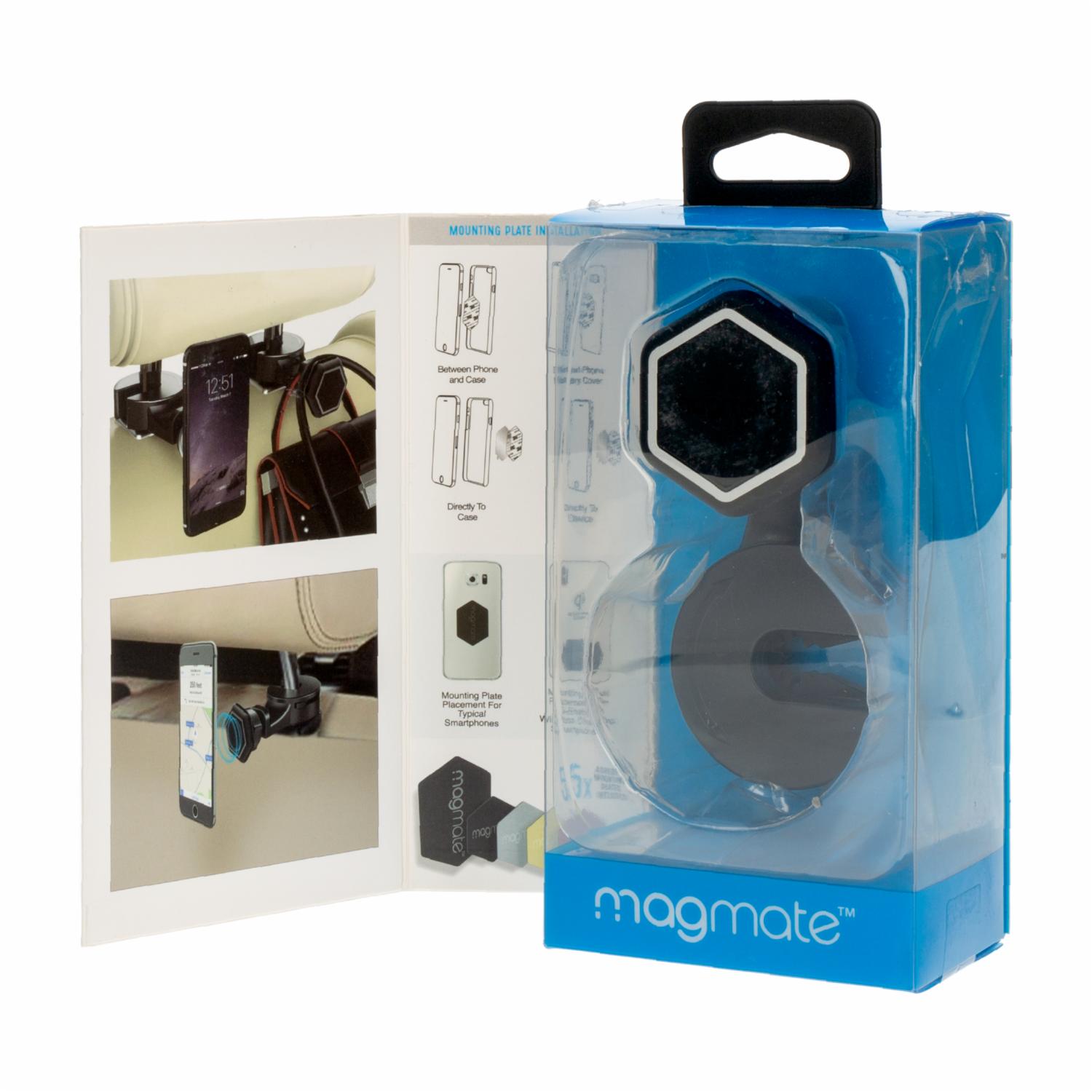 Soporte Para Celular Magnético De Auto Para Apoya Cabezas PREMIER Unidad - Imagen 2