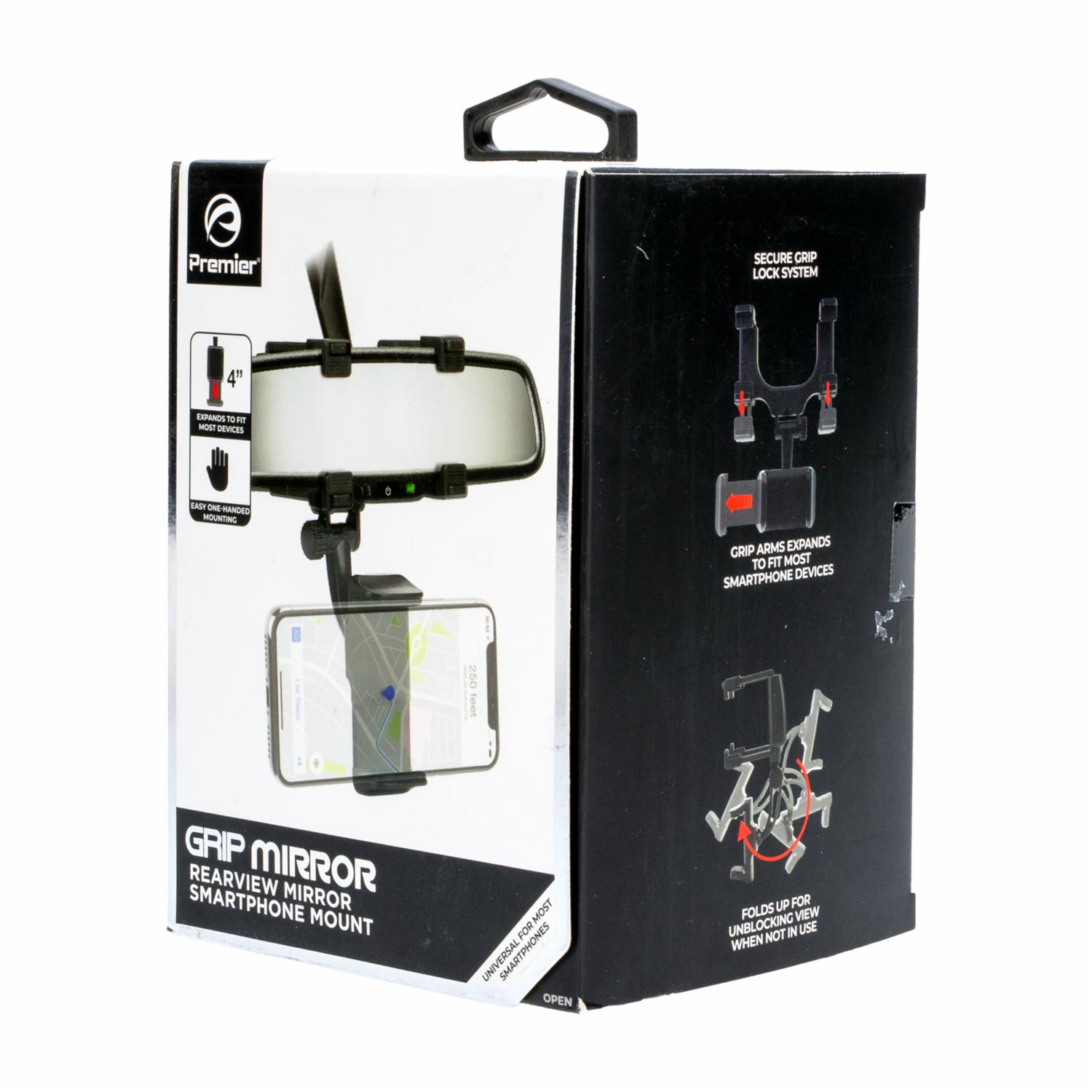 Soporte De Celular Para Espejo Retrovisor PREMIER 360° - Imagen 3