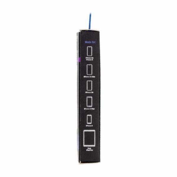 Cable Lightning Tipo C Puntas De Metal Negro ENERGIZER 122 Cm - Imagen 3