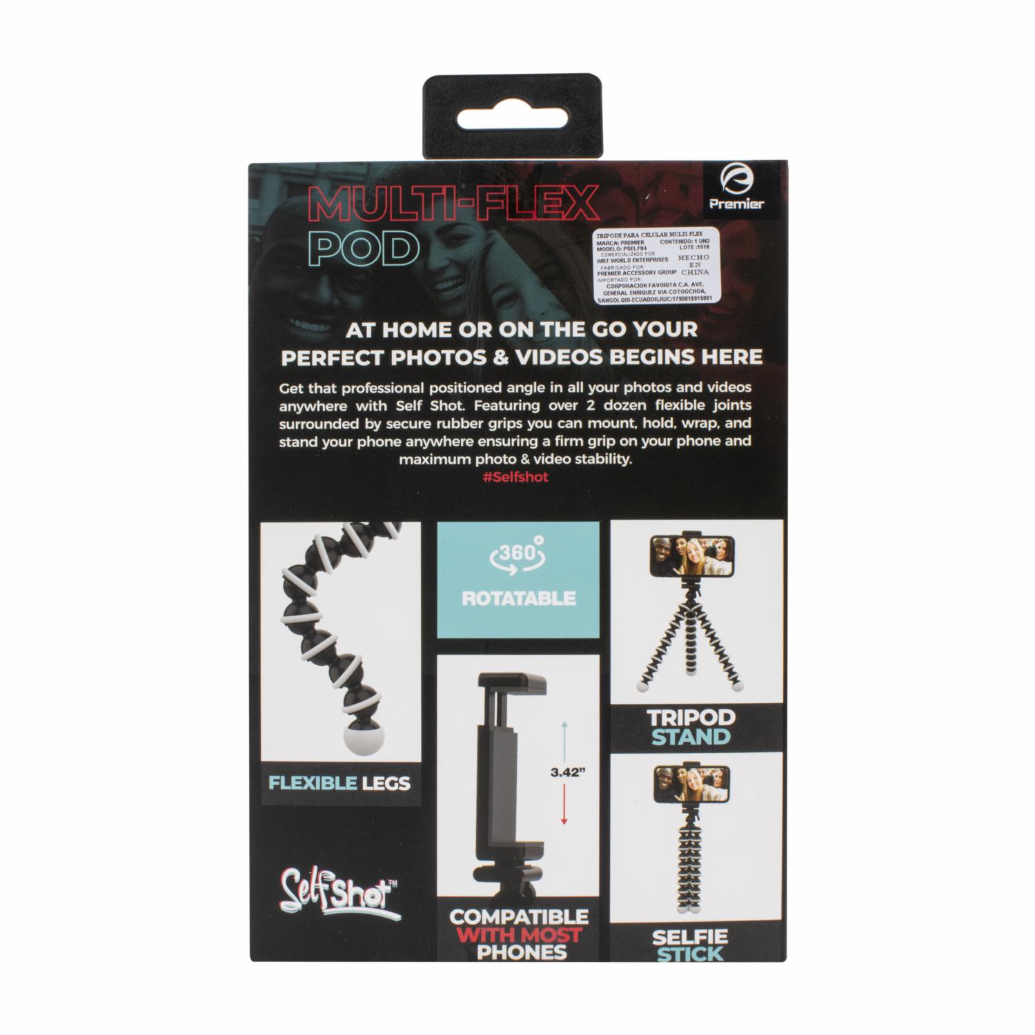 Trípode Para Celular Multi Flex PREMIER 24 Articulaciones