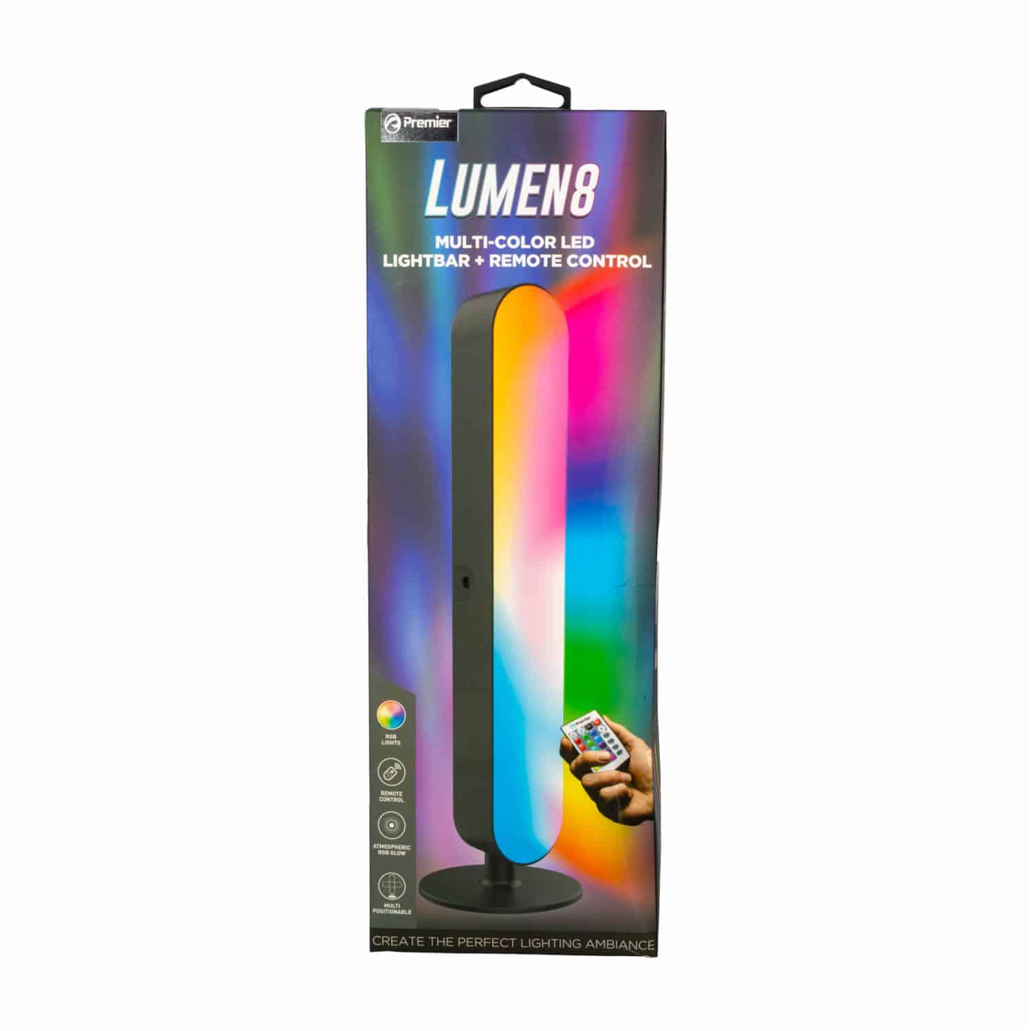 Barra De Luz Multicolor Control Remoto PREMIER RGB - Imagen 3