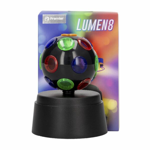 Luz Led Bola Giratoria PREMIER Multicolor - Imagen 2