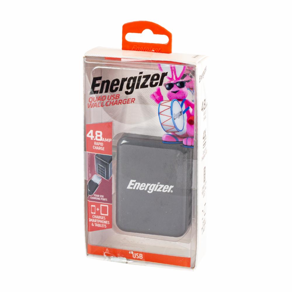 Cargador Pared USB Cuádruple ENERGIZER 4,8 Amperios - Imagen 3