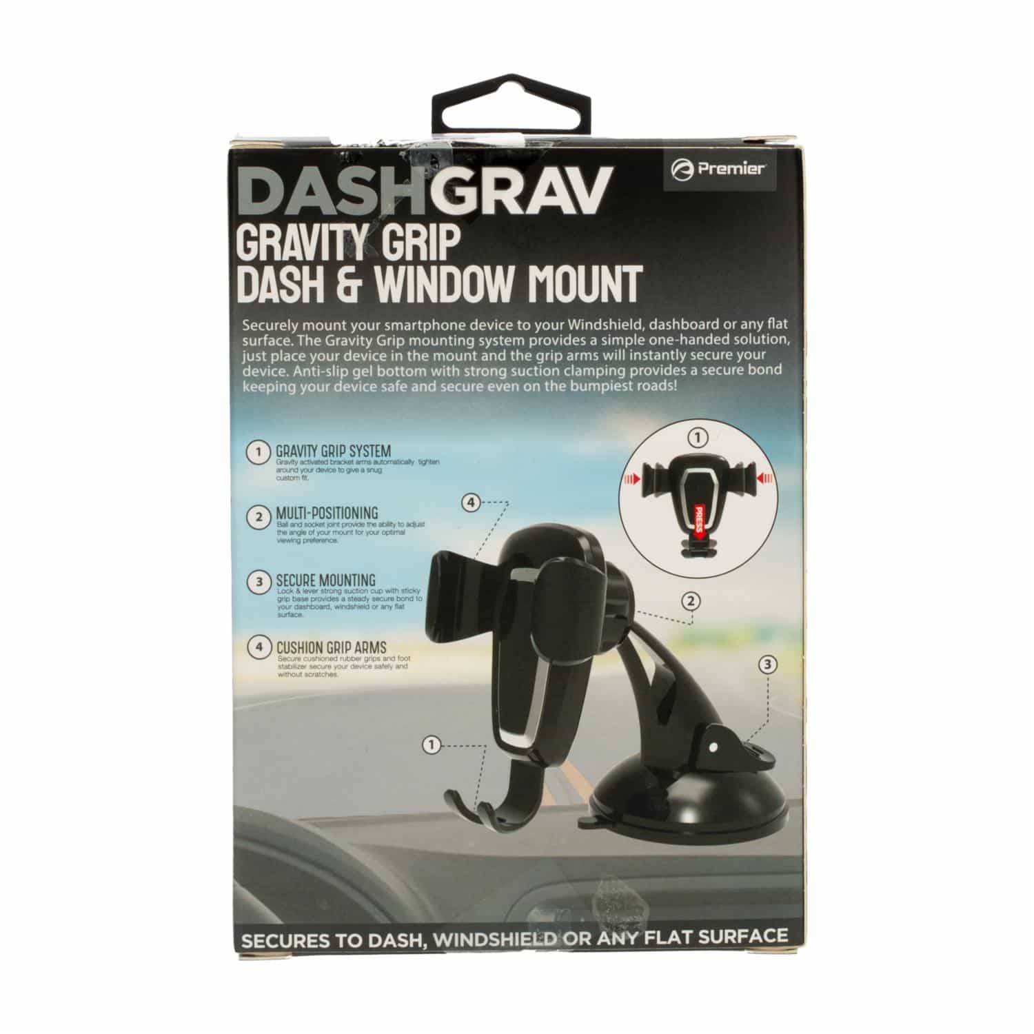 Soporte De Celular Para Ventana Gravedad PREMIER Unidad - Imagen 2