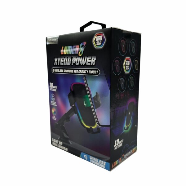 Soporte De Celular Carga Inalámbrica PREMIER Unidad - Imagen 2