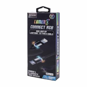 Cable Lightning Trenzado Rg A Tipo C PREMIER 6 Pies