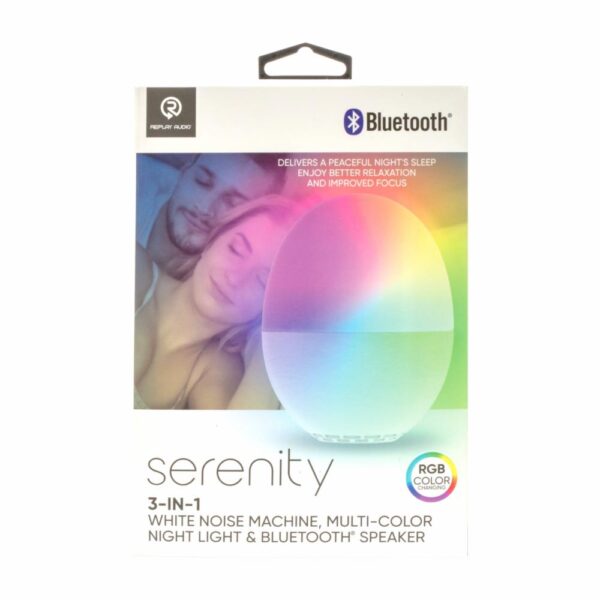 Maquina De Ruido Blanco 3 En 1 Luz Nocturna PREMIER Bluetooth - Imagen 3