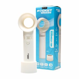 Ventilador Portátil Recargable Sin Aspas PREMIER PBF01WH