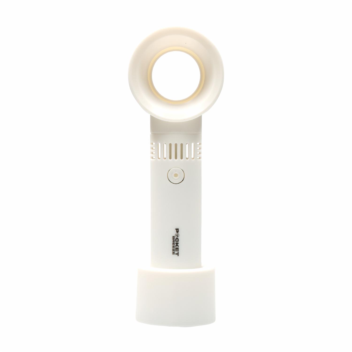 Ventilador Portátil Recargable Sin Aspas PREMIER PBF01WH - Imagen 2