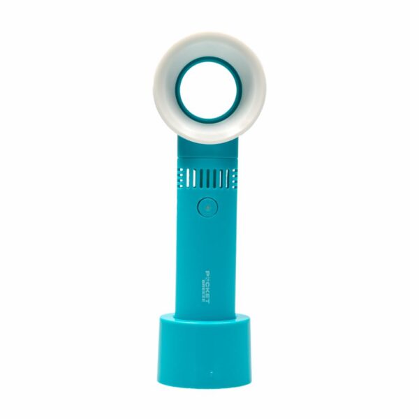 Ventilador Portátil Recargable Sin Aspas PREMIER PBF01BL - Imagen 2