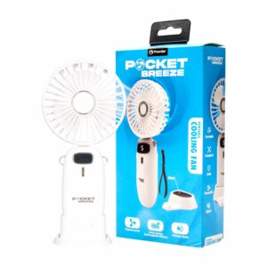 Mini Ventilador Portátil Recargable Correa PREMIER PBF02WH