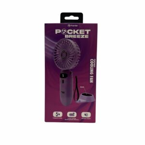 Mini Ventilador Portátil Recargable Correa PREMIER PBF02BL