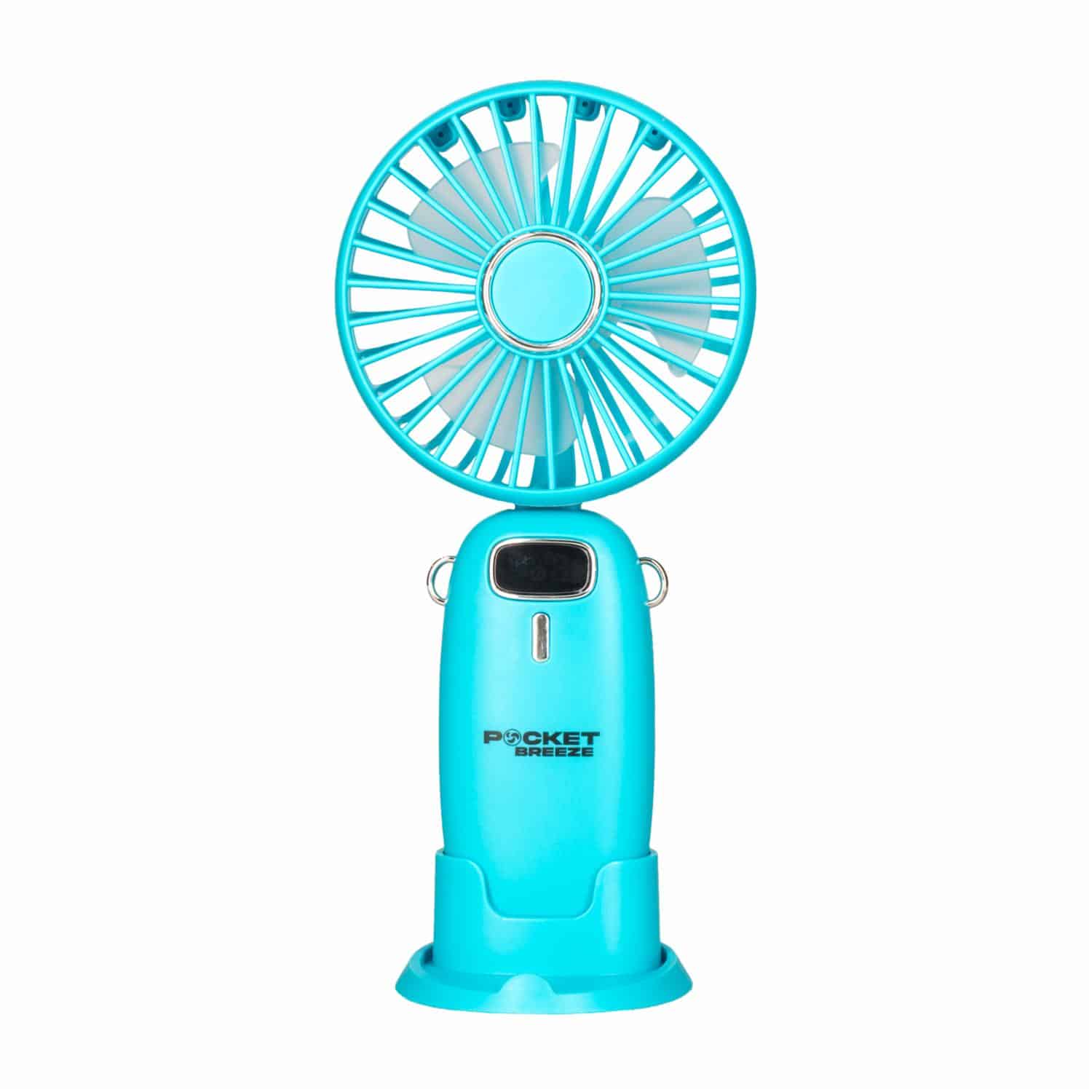 Mini Ventilador Portátil Recargable Correa PREMIER PBF02P - Imagen 2