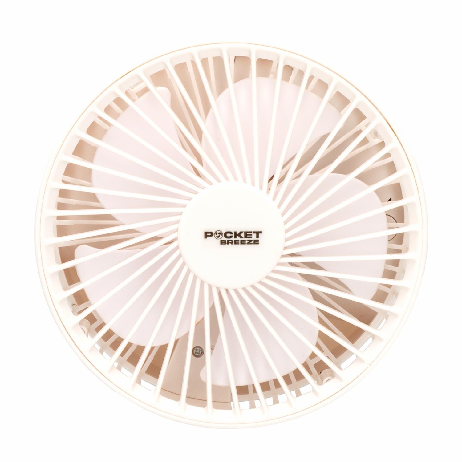 Ventilador Portátil Recargable Y Plegable PREMIER PBF04WH