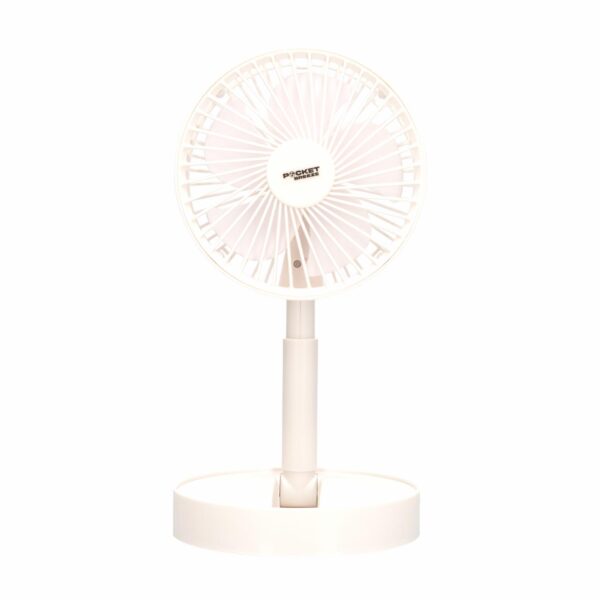 Ventilador Portátil Recargable Y Plegable PREMIER PBF04WH - Imagen 4