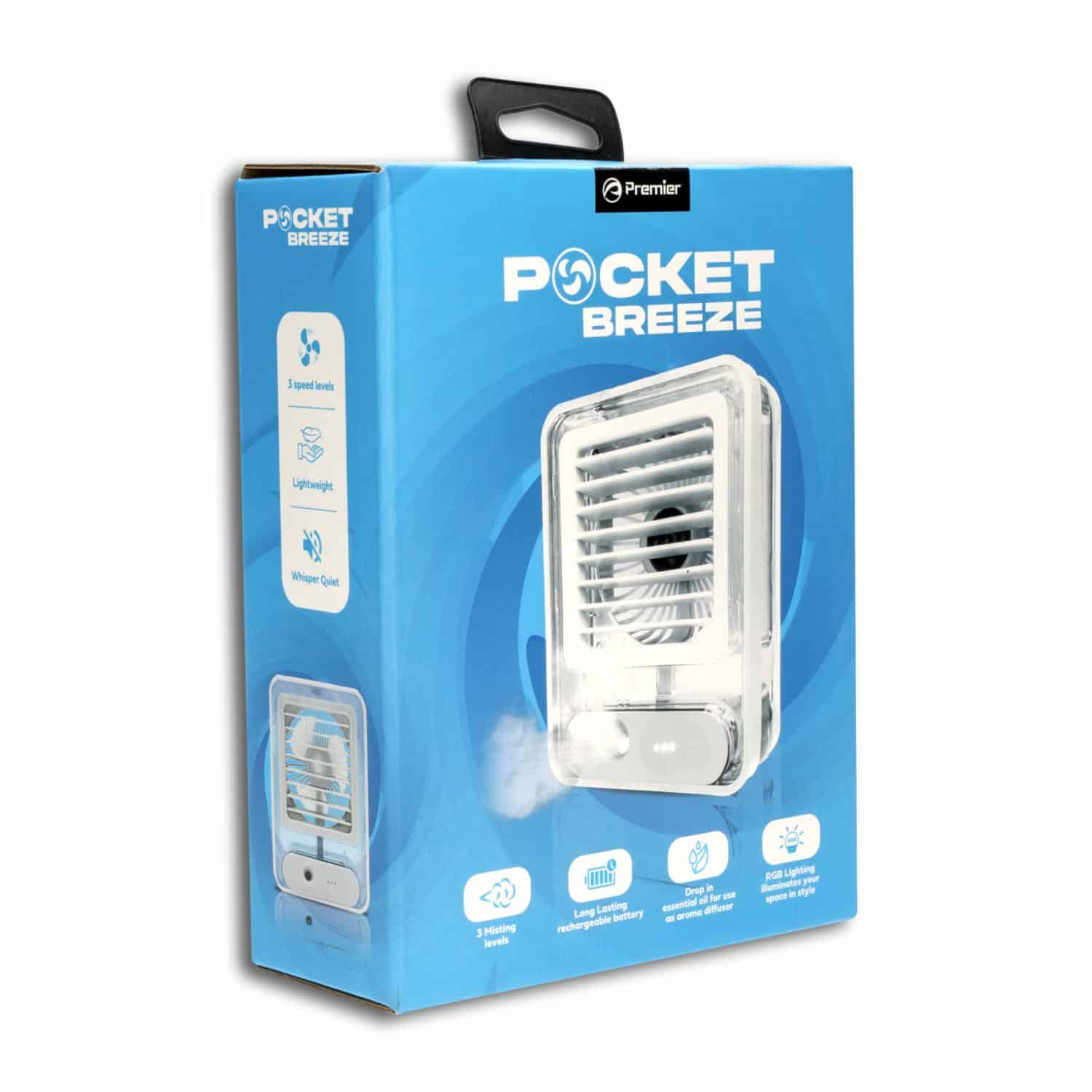 Ventilador De Escritorio Led Con Sensor PREMIER PBF06WH - Imagen 5