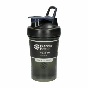 Tomatodo Classic Negra Con Bola Mezcladora BLENDER BOTTLE 600 Ml