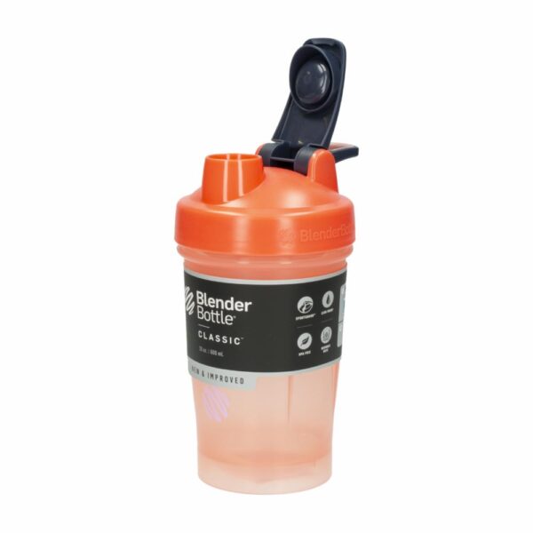 Tomatodo Classic Coral Con Bola Mezcladora BLENDER BOTTLE 600 Ml - Imagen 2