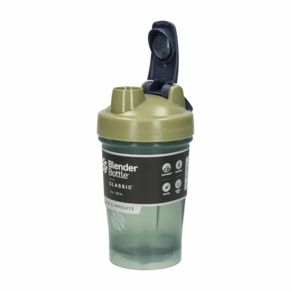 Tomatodo Classic Verde Con Bola Mezcladora BLENDER BOTTLE 600 Ml - Imagen 2