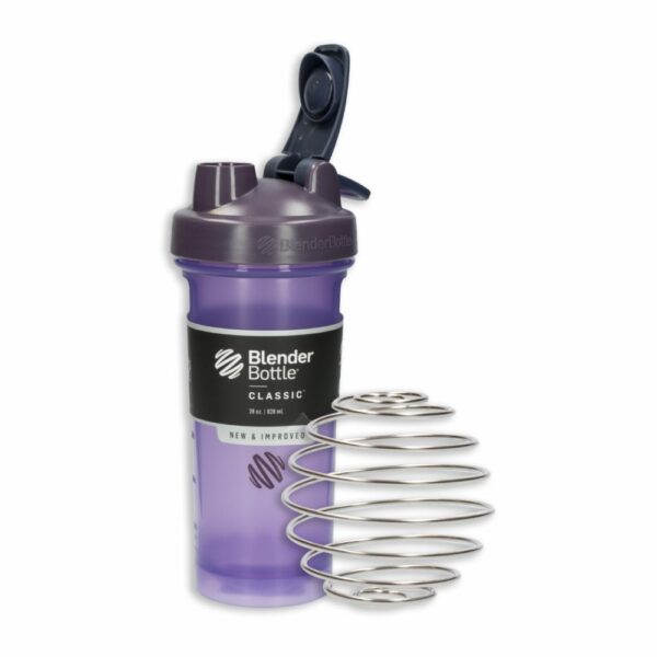 Tomatodo Classic Morada Con Bola Mezcladora BLENDER BOTTLE 828 Ml - Imagen 2