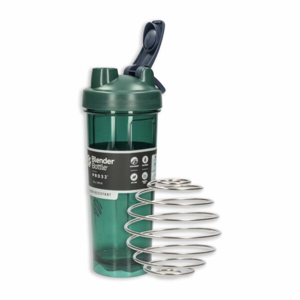 Tomatodo Pro32 Verde Con Bola Mezcladora BLENDER BOTTLE 946 Ml - Imagen 2
