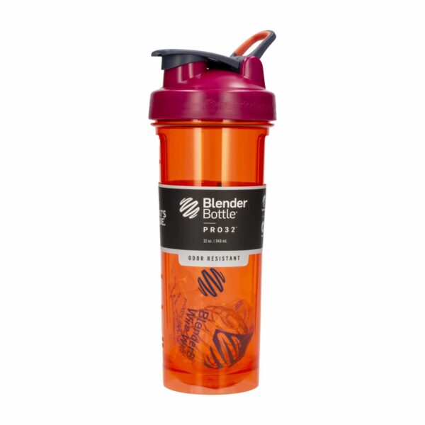 Tomatodo Pro32 Coral Con Bola Mezcladora BLENDER BOTTLE 946 Ml
