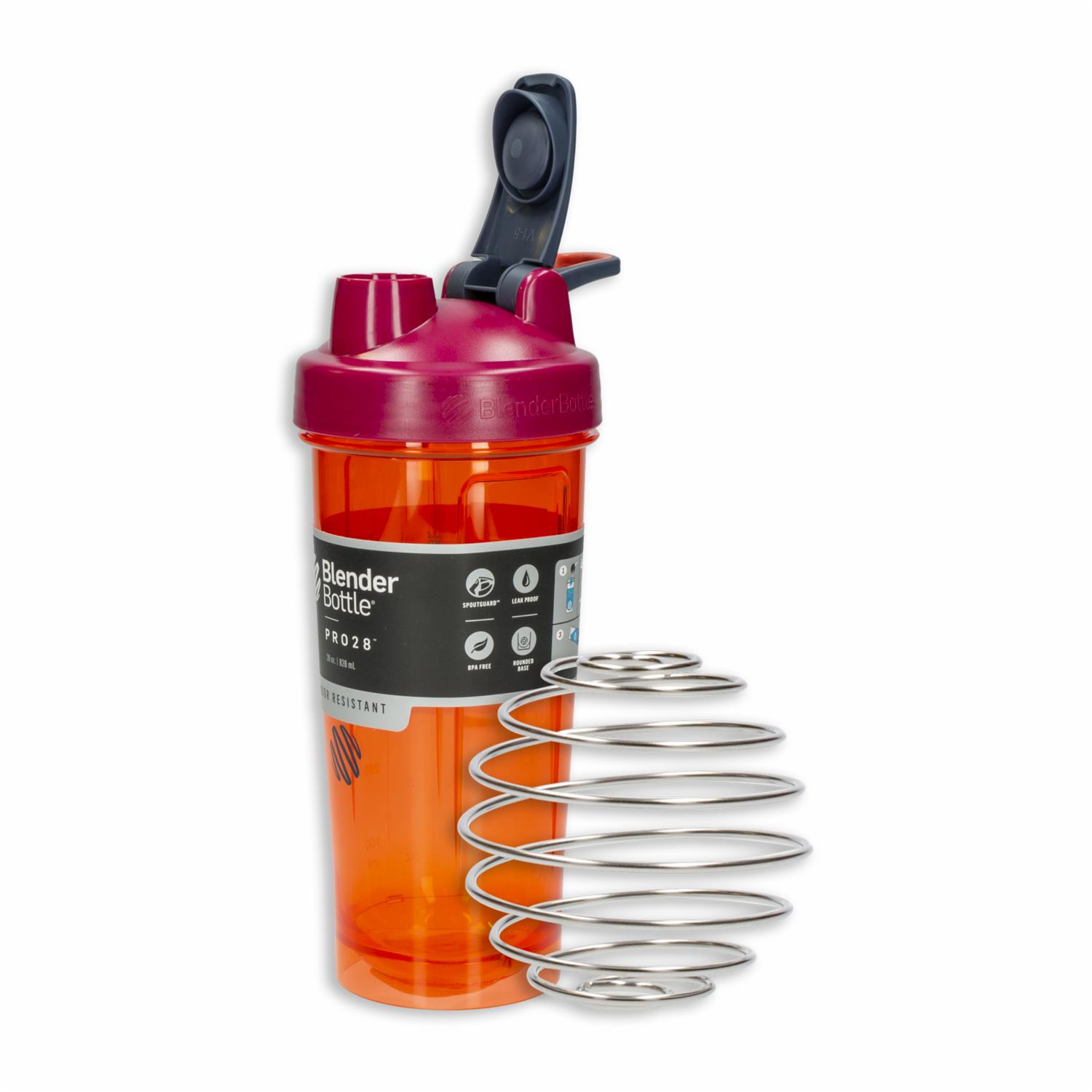 Tomatodo Pro32 Coral Con Bola Mezcladora BLENDER BOTTLE 828 Ml - Imagen 2