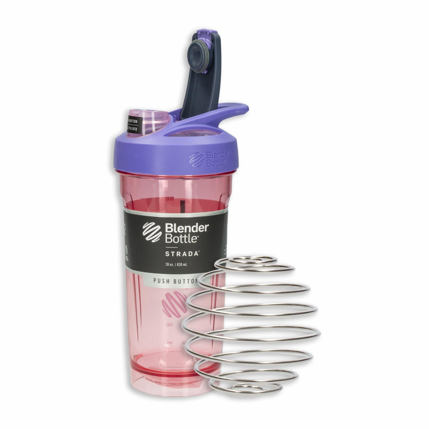 Tomatodo Strada Tritan Morada Con Bola Mezcladora BLENDER BOTTLE 828 Ml