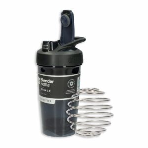 Tomatodo Strada Tritan Negra Con Bola Mezcladora BLENDER BOTTLE 710 Ml