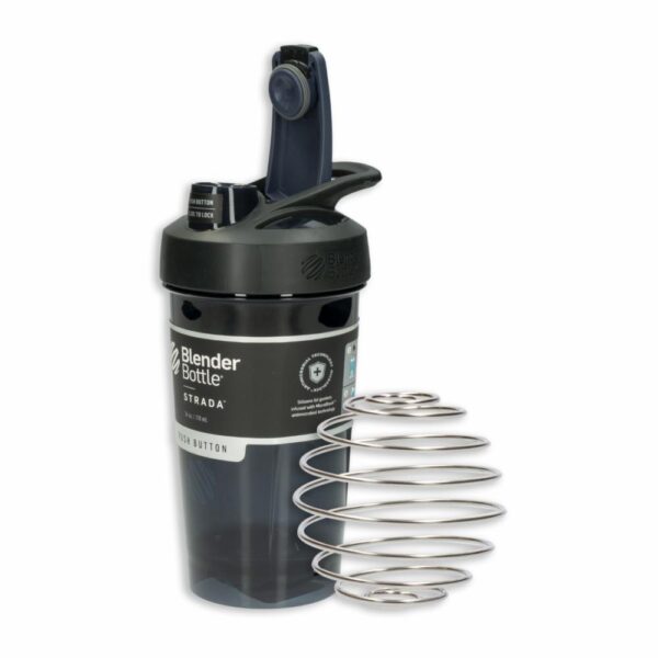 Tomatodo Strada Tritan Negra Con Bola Mezcladora BLENDER BOTTLE 710 Ml