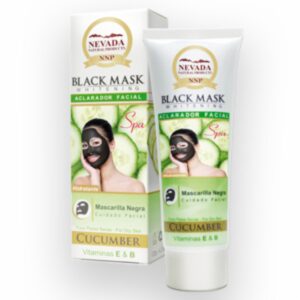 Mascarilla Facial De Black Mask Negra Pepino NEVADA 120 G