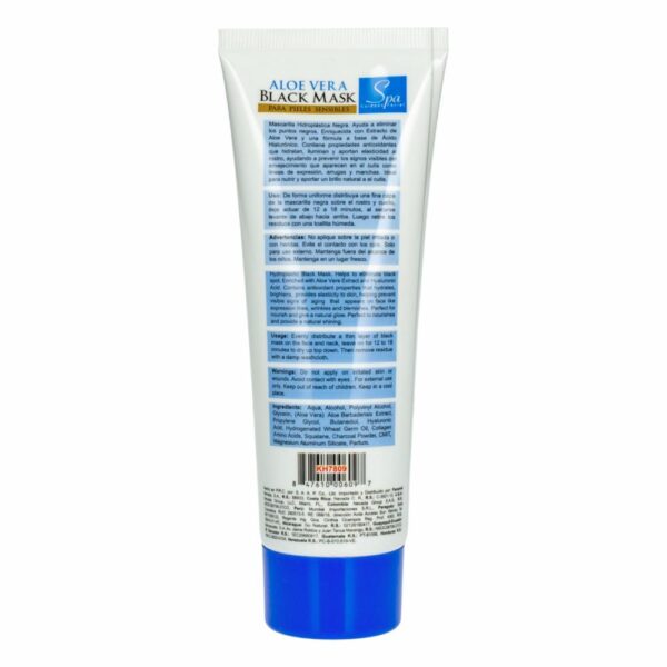 Mascarilla Facial De Black Mask Aloe Vera NEVADA 120 G - Imagen 2
