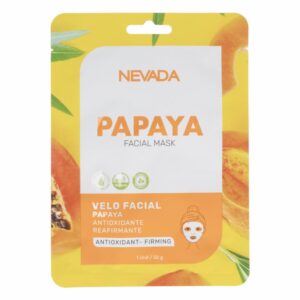 Mascarilla Facial De Con Ácido Hialurónico Papaya NEVADA Unidad