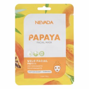 Mascarilla Facial De Con Ácido Hialurónico Papaya NEVADA Unidad