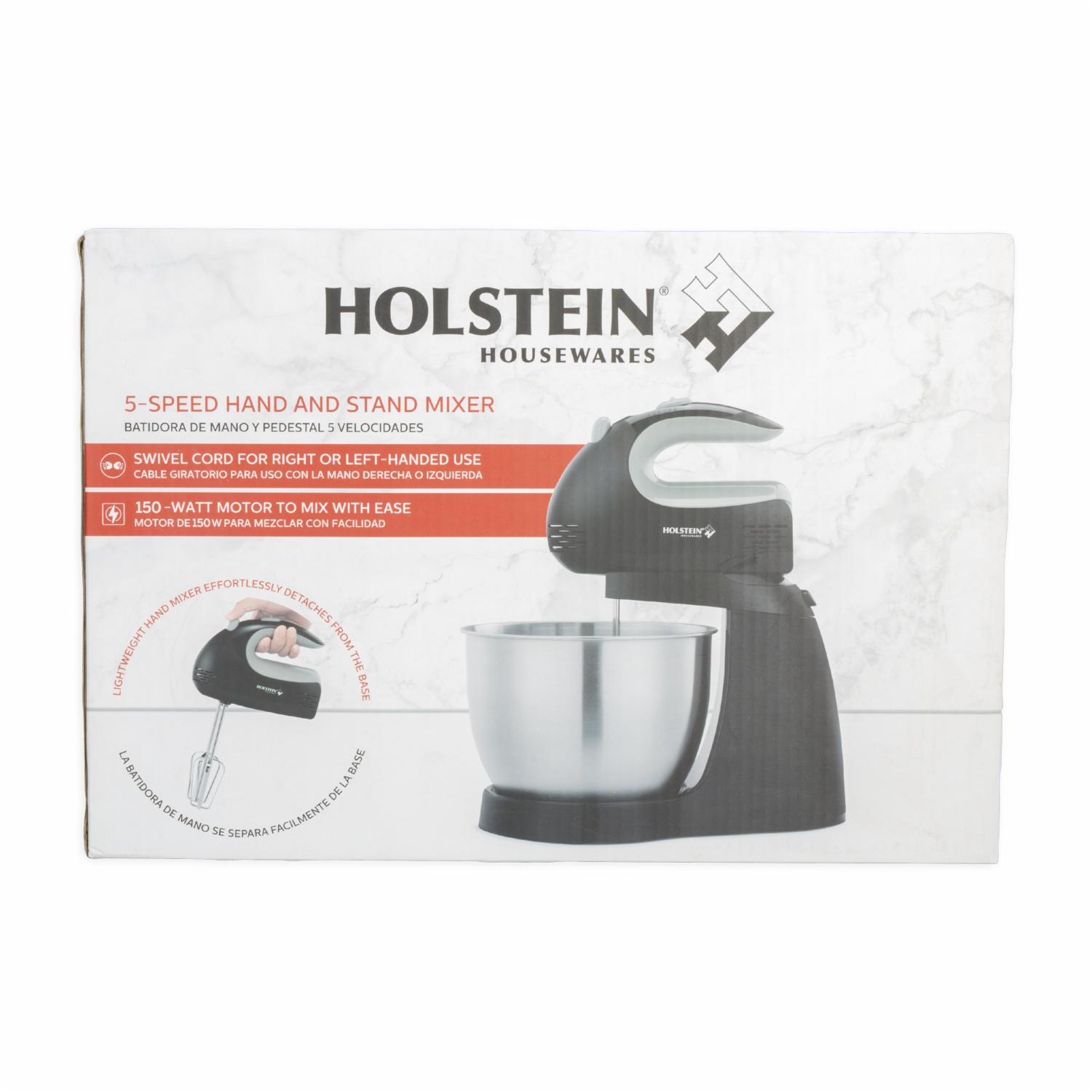 Batidora De Mano Con Soporte HH-09200002B HOLSTEIN 5 Velocidades - Imagen 13