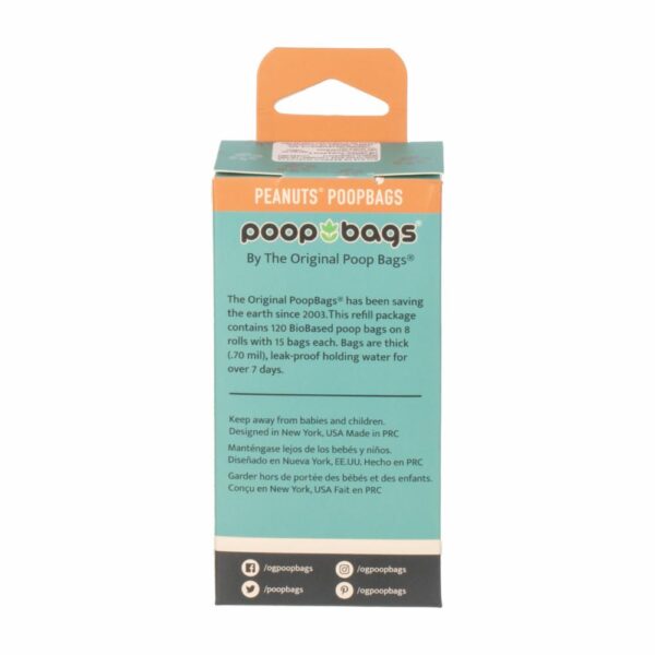 Bolsas Para Residuos De Mascotas T.O.POOP BAGS 8 Rollos X 100 Uds - Imagen 2
