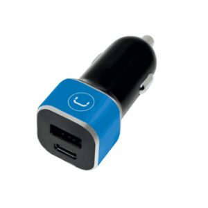 Cargador Para Auto PW5025BK UNNO TEKNO Usb Tipo A Usb Tipo C